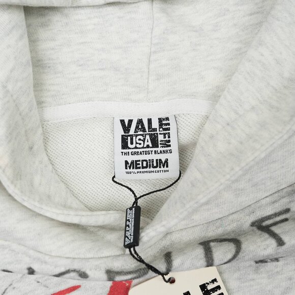 Vale Forever Mural Hoodie Sweatshirt Grey - Picture 4 of 7